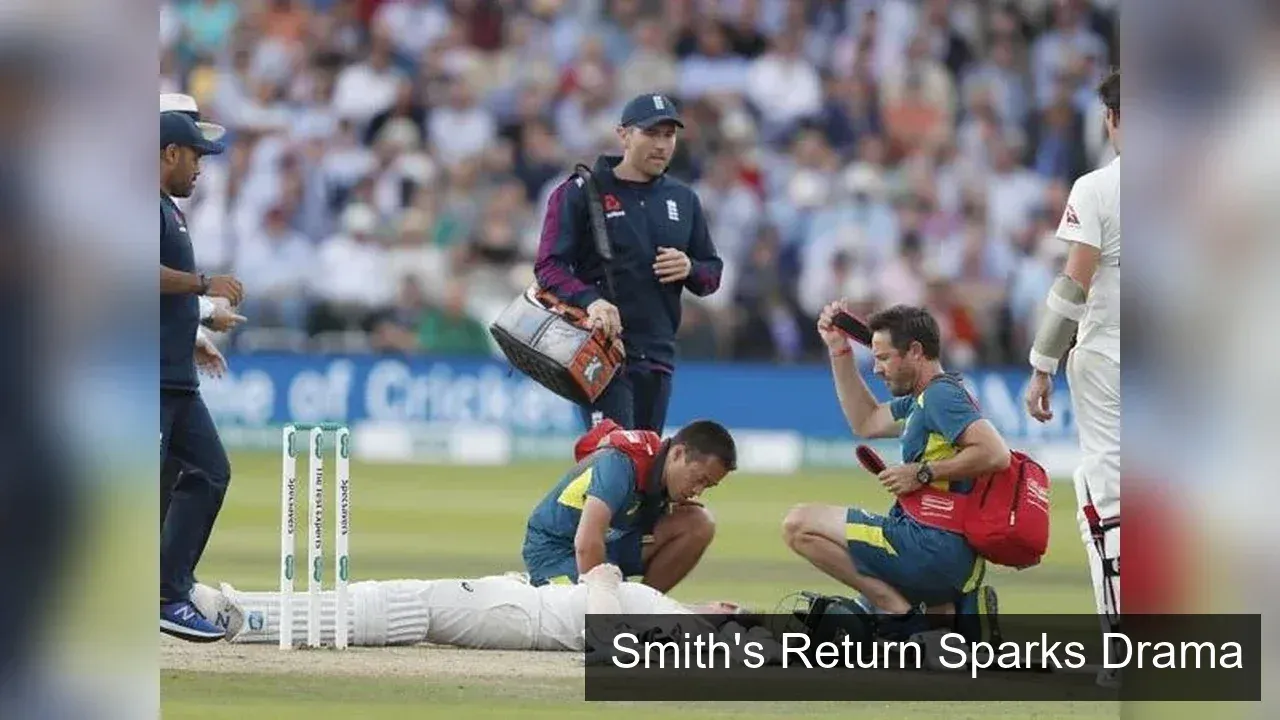 Steve Smith's Neck Injury & Justin Langer's Leadership: A Test of Resilience