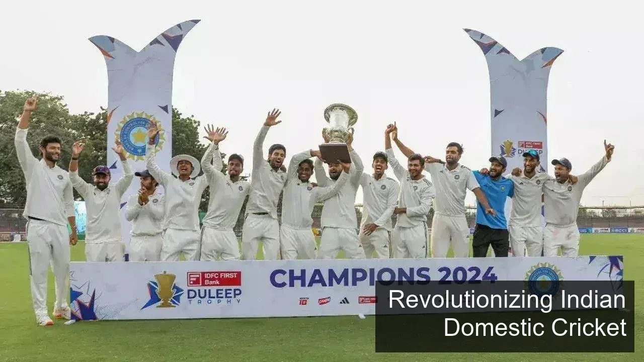 BCCI's Strategic Shift: How the Duleep Trophy Reflects the Future of Indian Domestic Cricket