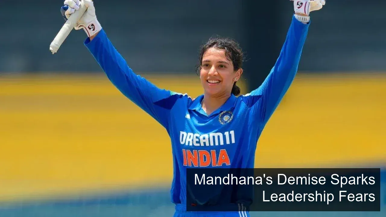 Smriti Mandhana's Dismissal Sparks Captaincy Challenges in India's T20 Loss