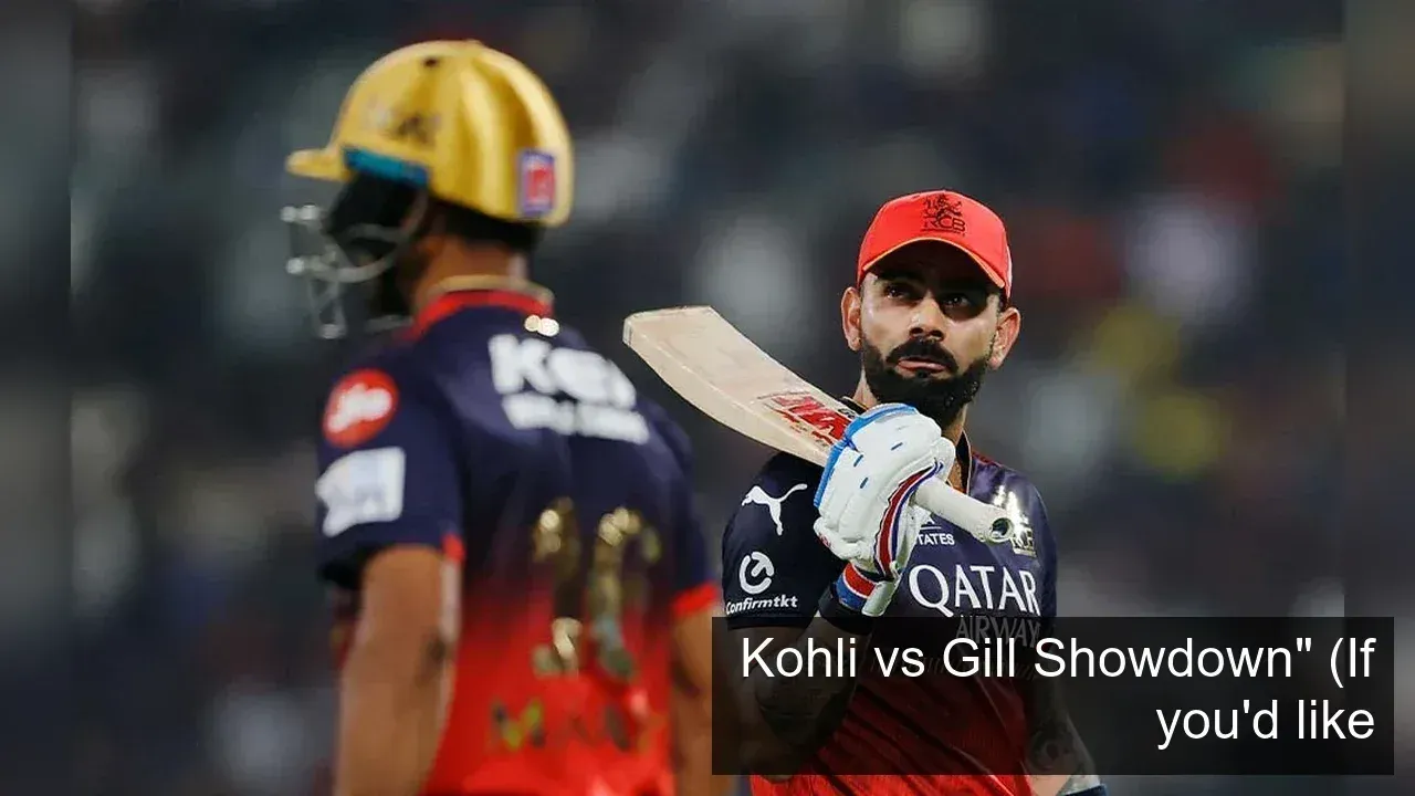 IPL 2026 Final Preview: Kohli vs Gill & Rabada vs Kumar Showdown