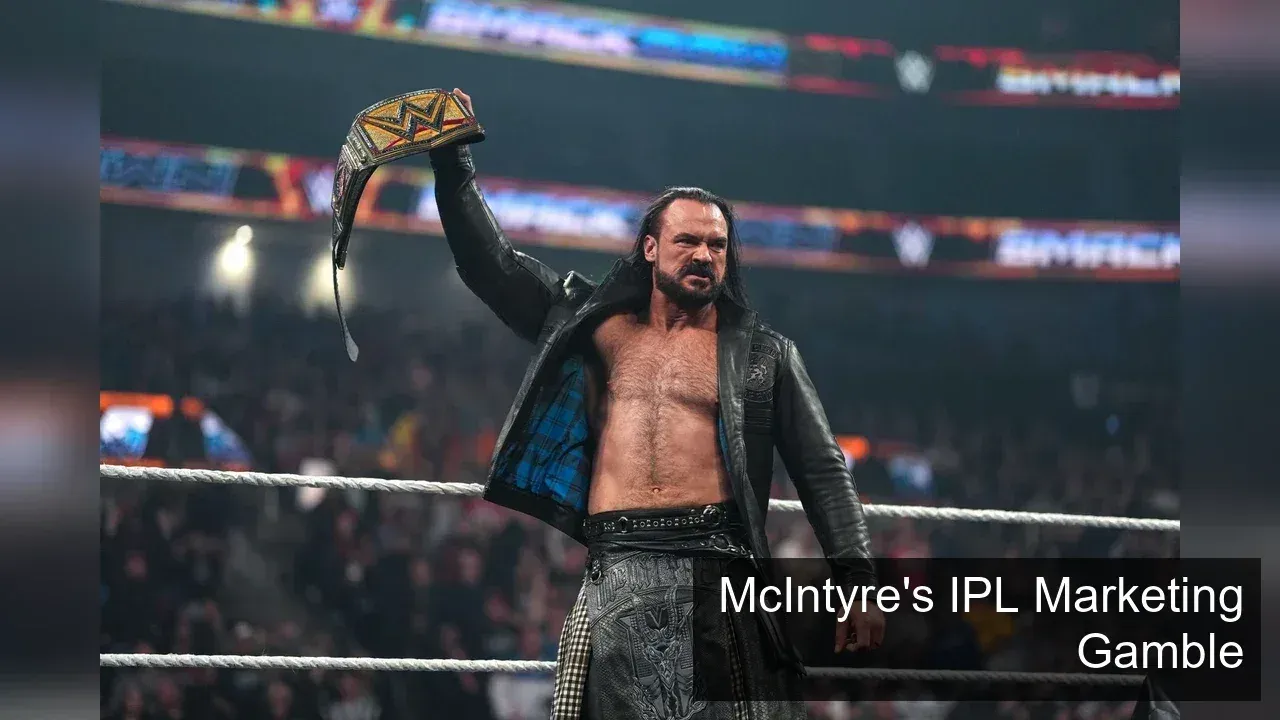 WWE Star Drew McIntyre's IPL Fan Club Gesture: A New Era of Sports Crossover Marketing?