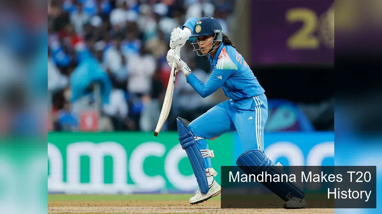 Smriti Mandhana Dismissed on First Ball: A Historic First in T20I Cricket
