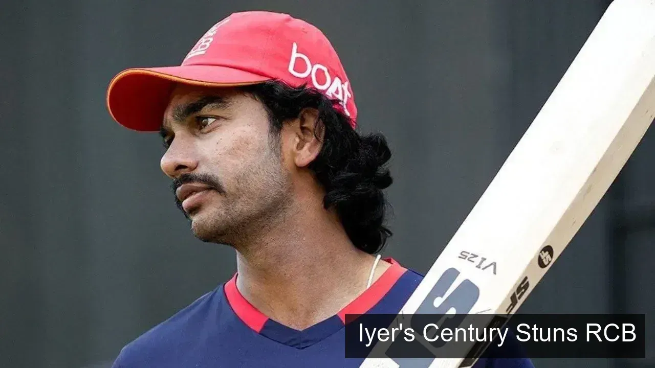 Venkatesh Iyer's IPL Century Sparks RCB Selection Headache