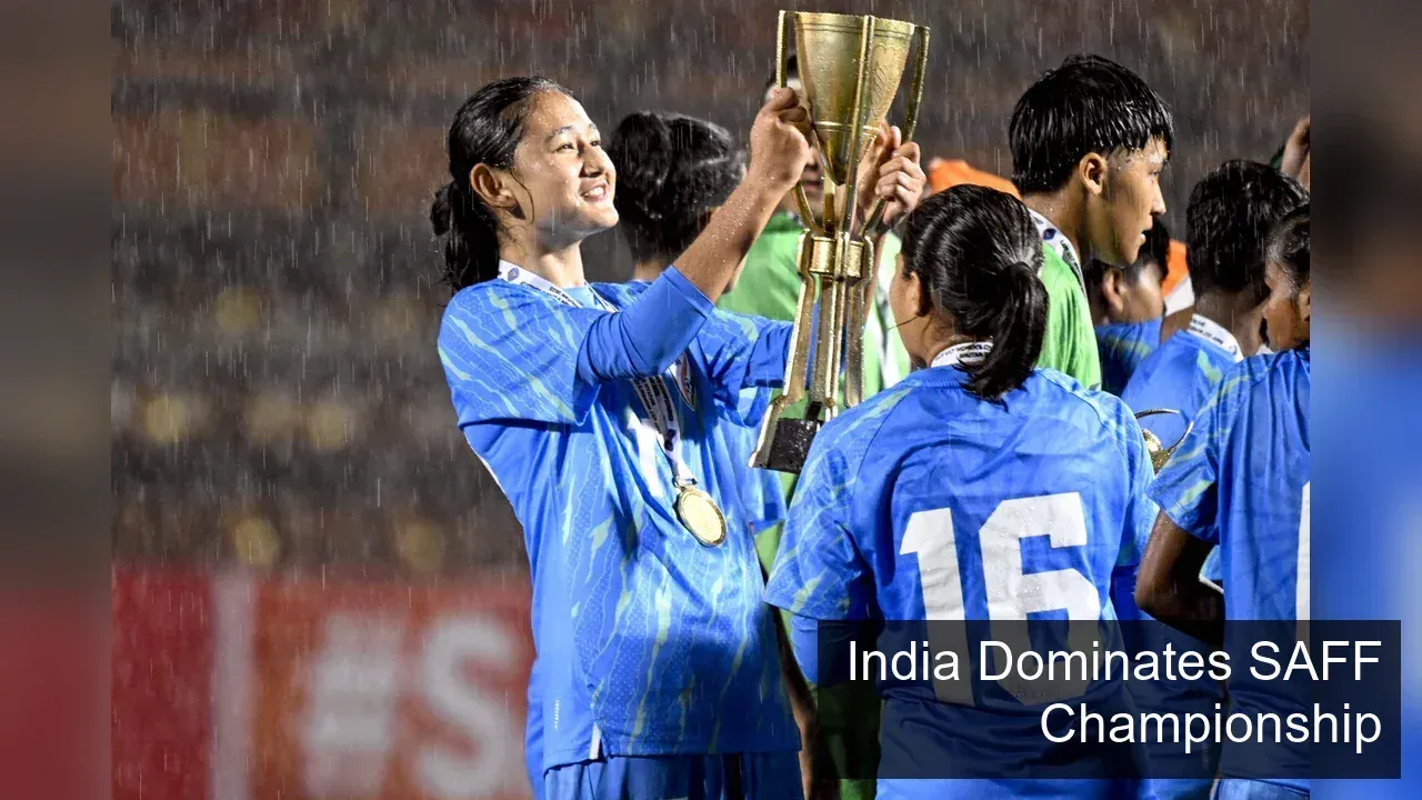 India's SAFF Women's Championship: A Dominant Performance