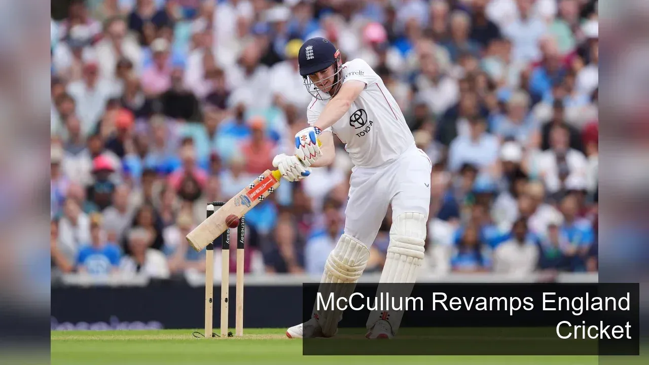 Brendon McCullum's Authentic Leadership Style Reshapes England Cricket