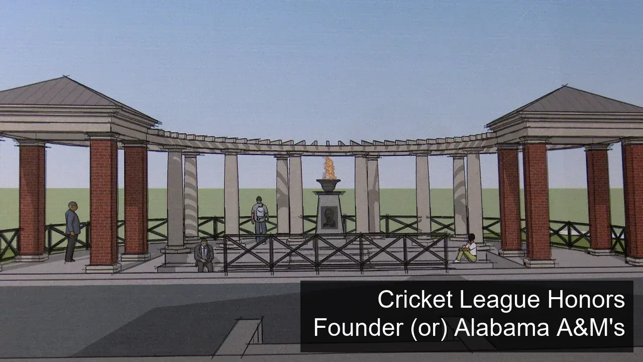Alabama A&M Honors Founder with Landmark Memorial Plaza
