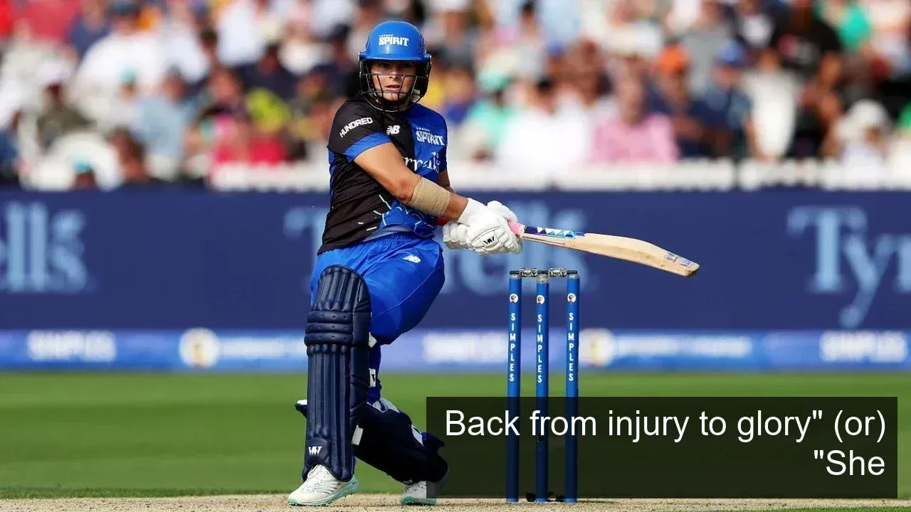 Dani Gibson's Injury Comeback: From Back Ache to World Cup Hero