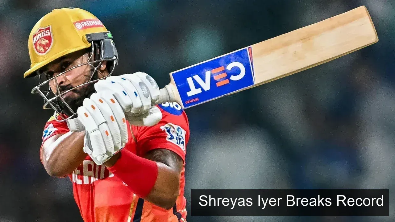 Shreyas Iyer Breaks IPL Captaincy Milestone with First Century as Punjab Kings Skipper