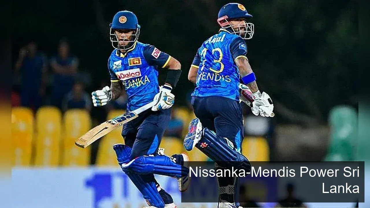 Sri-Lanka's Dominant Partnership: Nissanka-Mendis Spearheads Victory Against West Indies