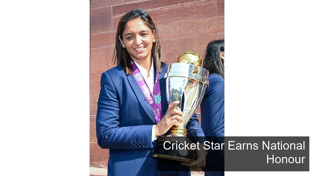 Harmanpreet Kaur's 17-Year Journey Earns Padma Shri Recognition