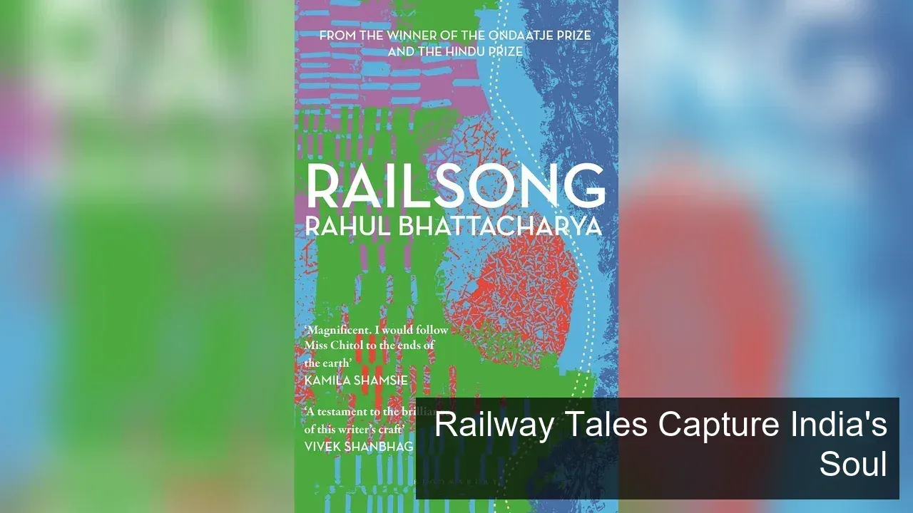 Rahul Bhattacharya's Railsong: A Literary Journey Through Indian Railways and Society